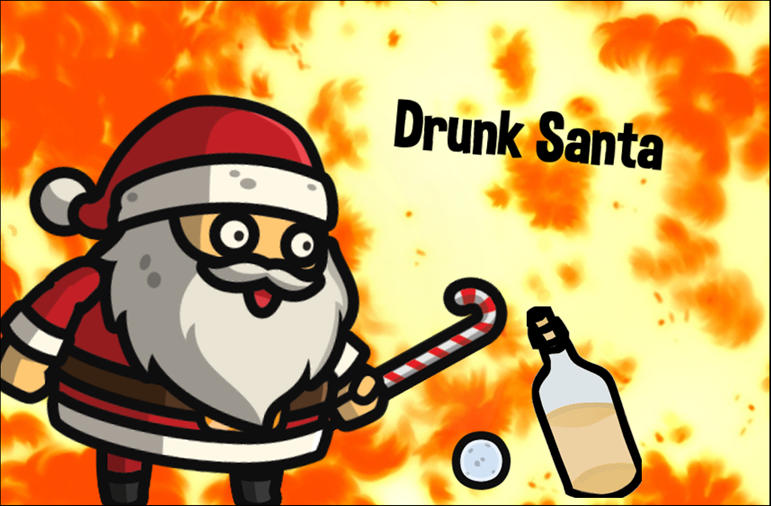 Drunk Santa has kept making kids cry.
